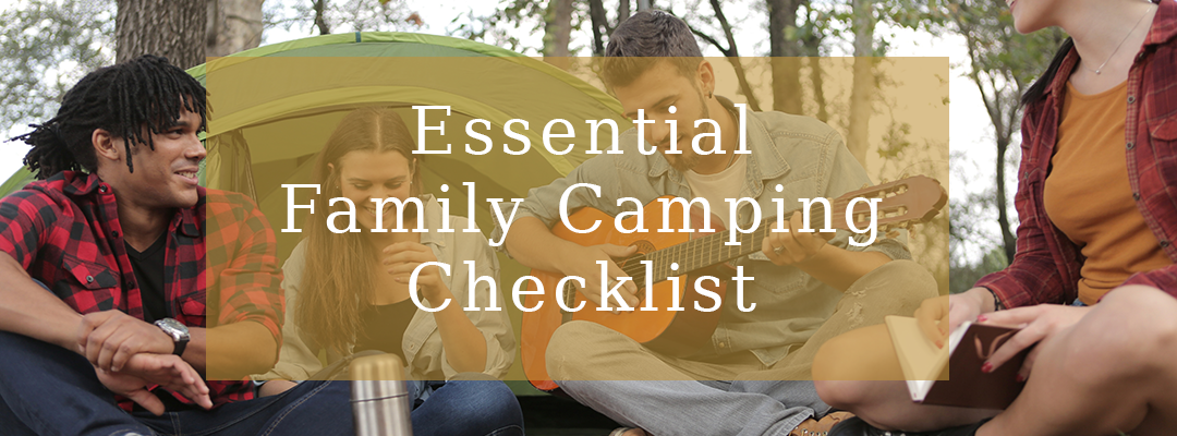 Family Camping Checklist Header